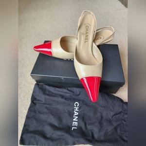 Chanel Slingbacks 37.5
